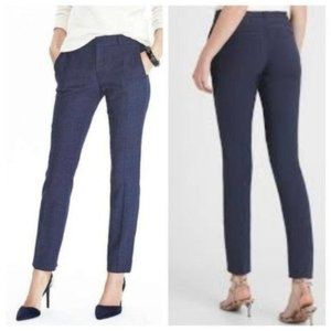 Banana Republic Womens Ryan Fit Denim Trouser Jeans Size 2 Dark Indigo Wash